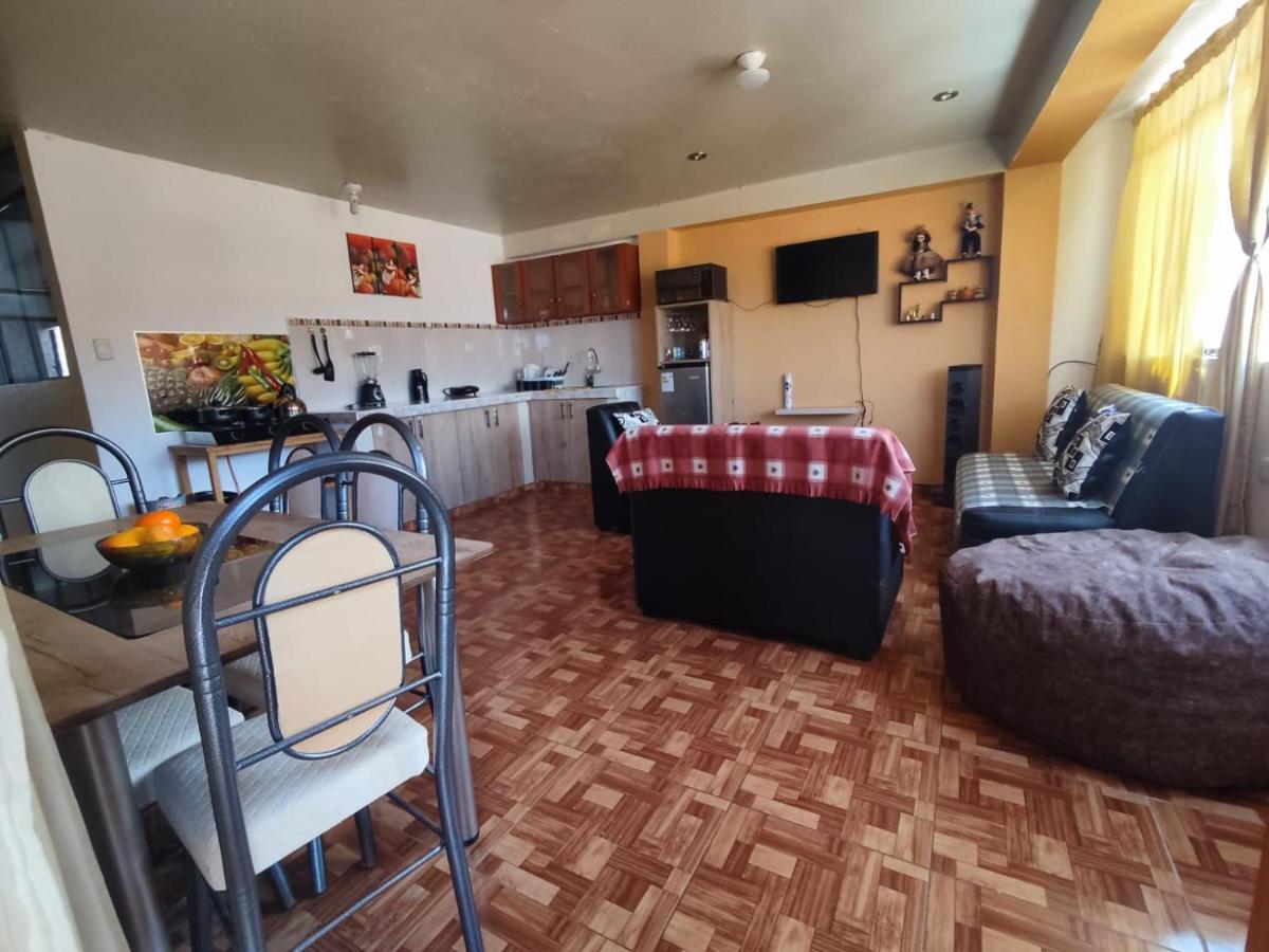 Apartamento Hospedaje de la cuba Cuzco Exterior foto